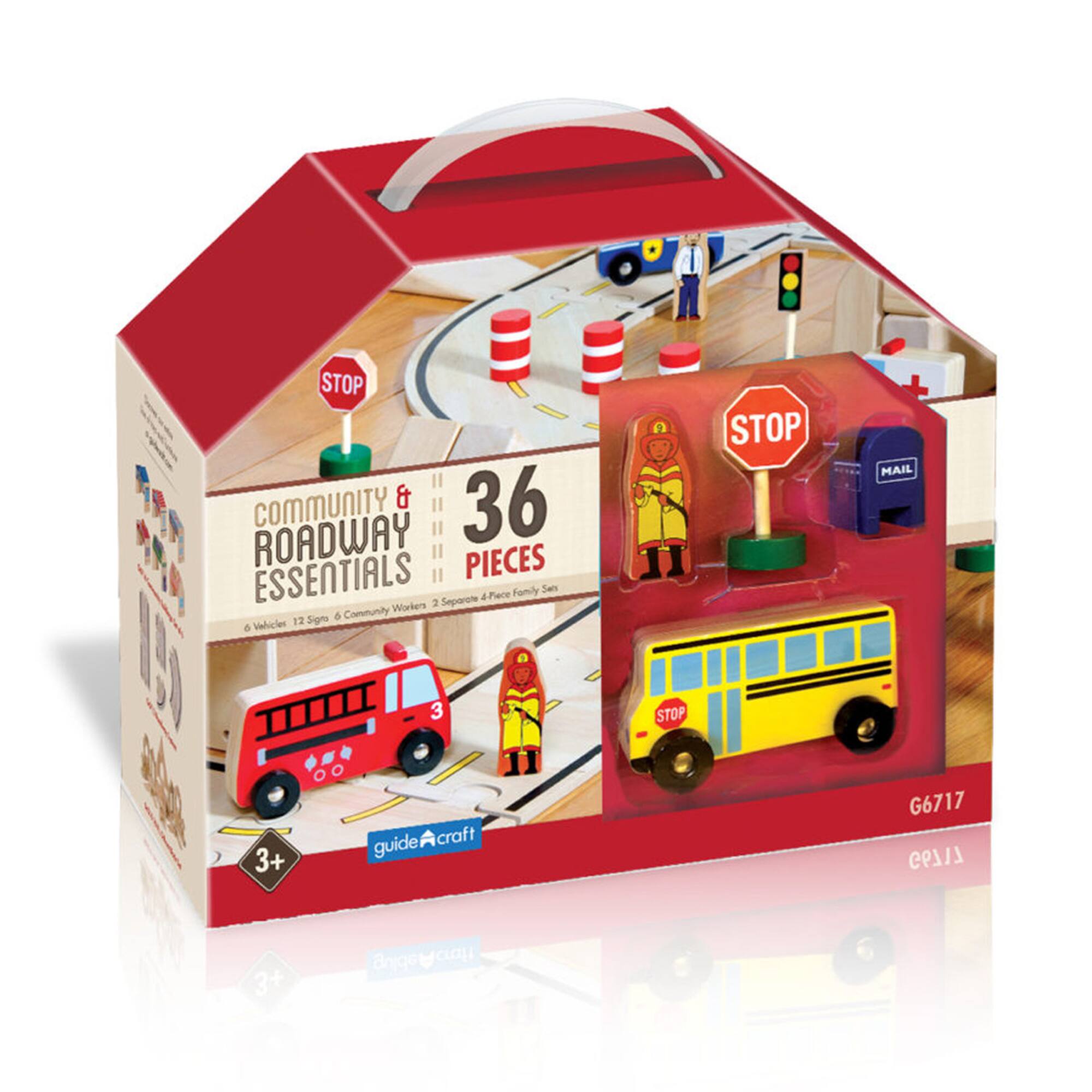 Guidecraft® Community & Roadway Essentials Set